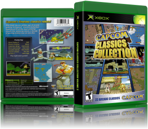 Capcom Classics Collection (USA)3D Boxes Back Front